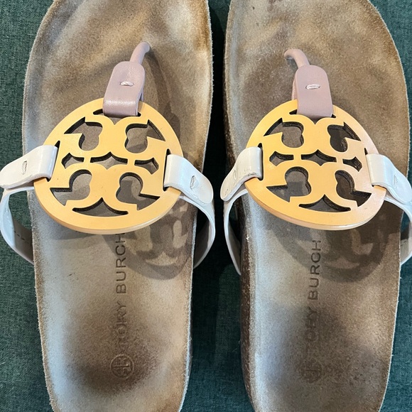 Tory Burch Miller Cloud Sandals, Size 8 - Picture 3 of 4